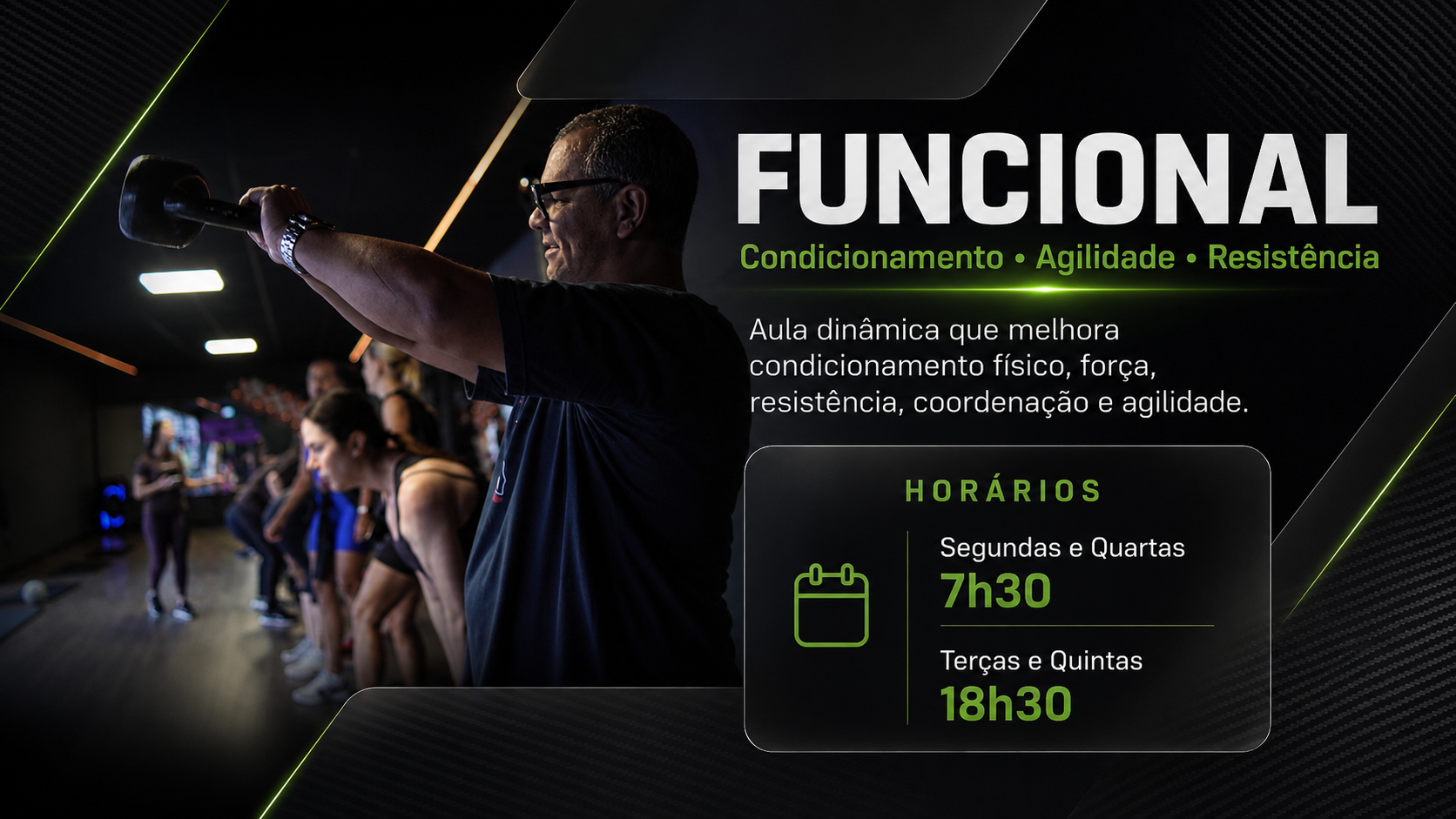 Arte oficial da modalidade Funcional